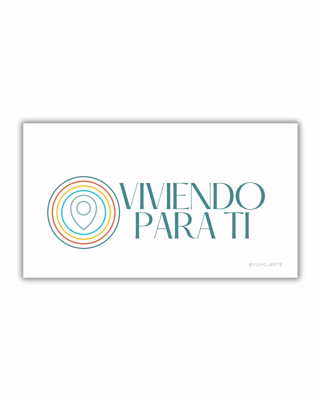 Identidad Viviendo para ti — logotipo