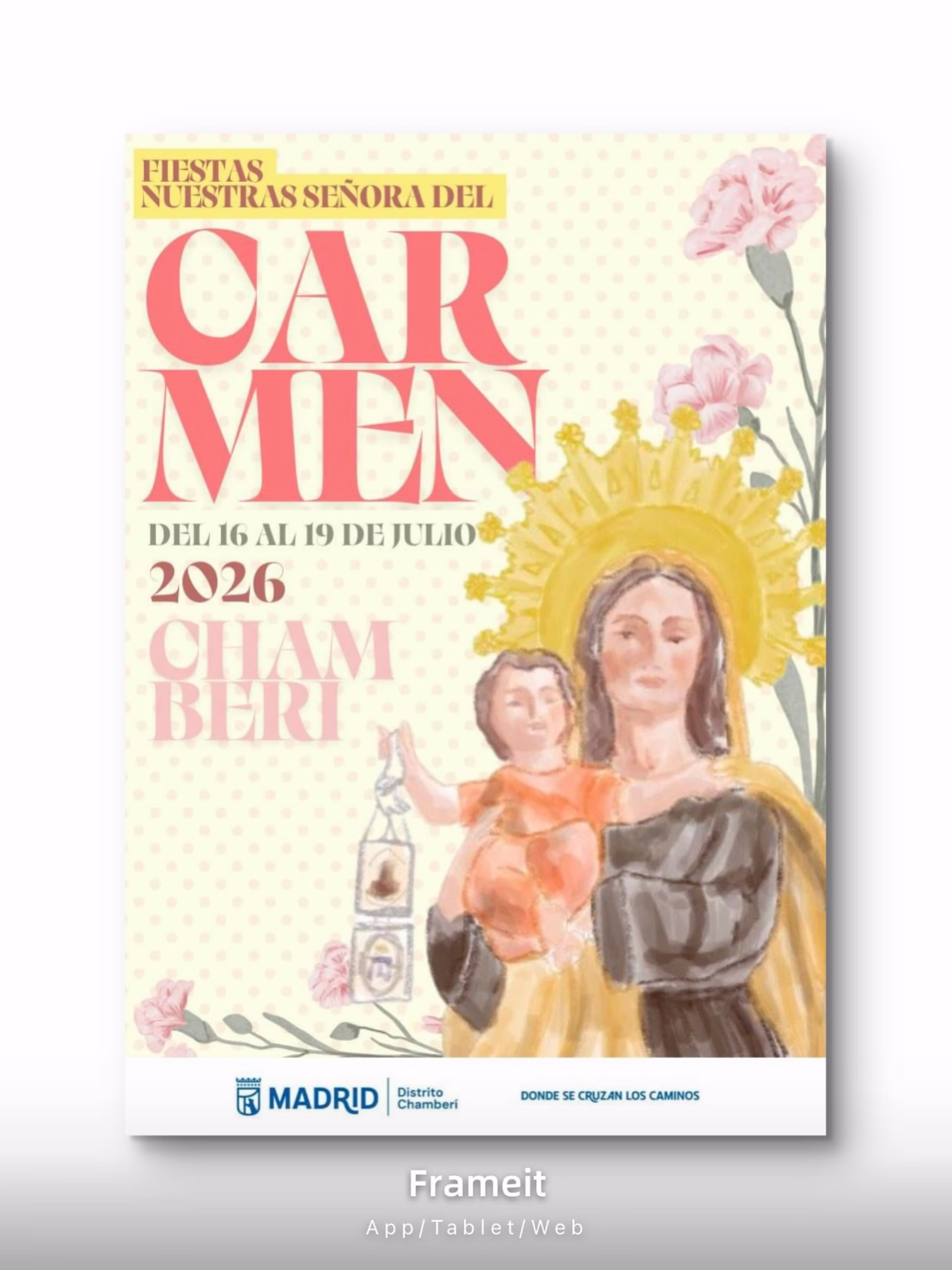 Cartel Fiestas del Carmen